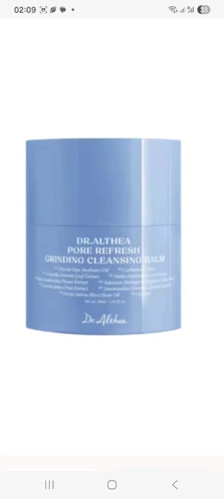 Dr. Althea Pore Refresh Grinding Cleansing Balm
